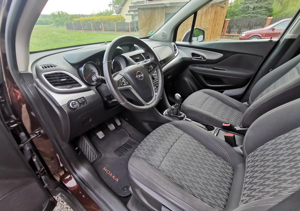 Opel Mokka cena 43900 przebieg: 111000, rok produkcji 2013 z Augustów małe 407